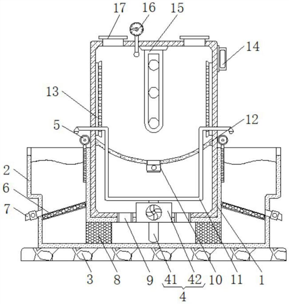 Water supply system for pig feeding