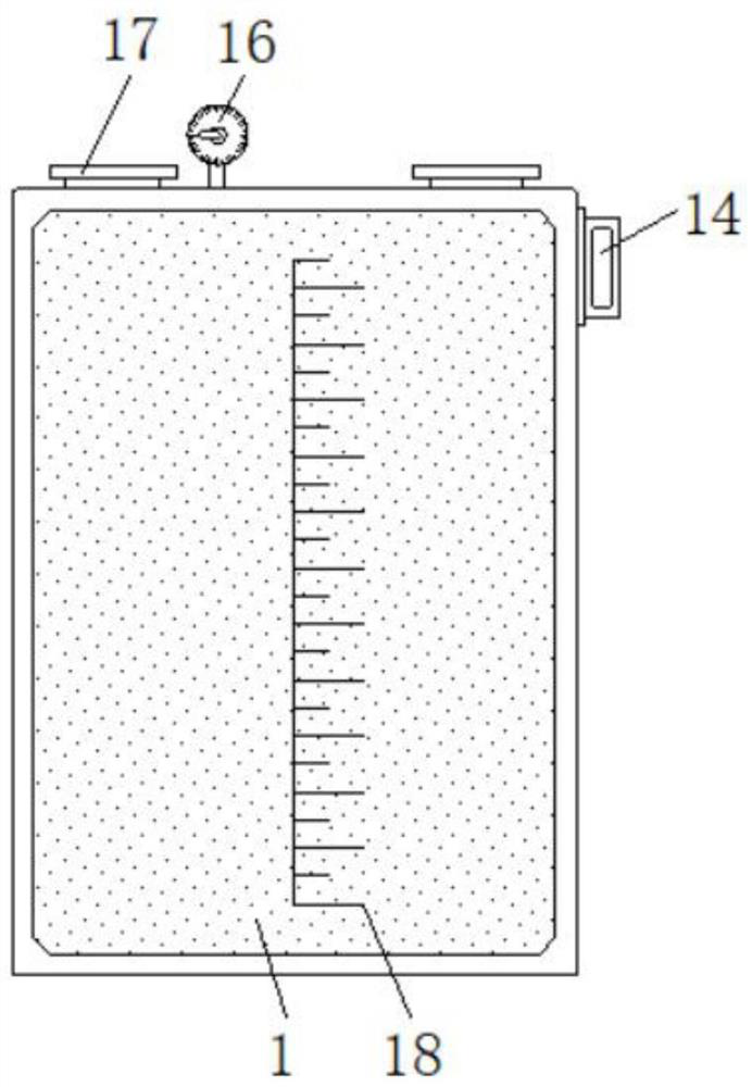 Water supply system for pig feeding