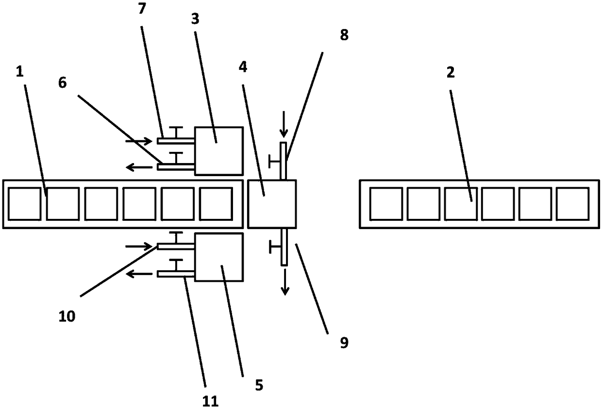 Cooling controllable heat treatment production equipment