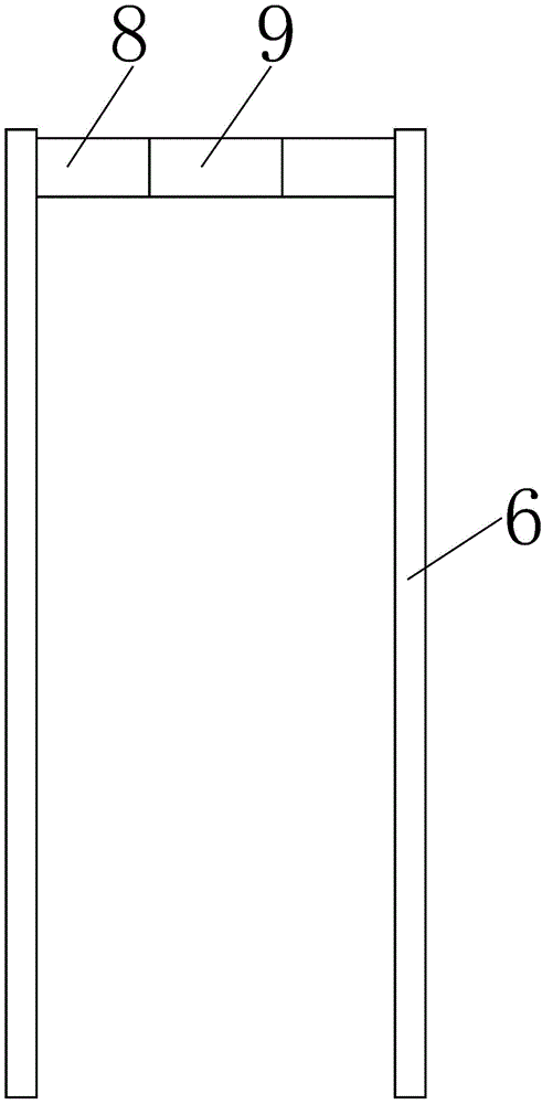 A reel line flattening device