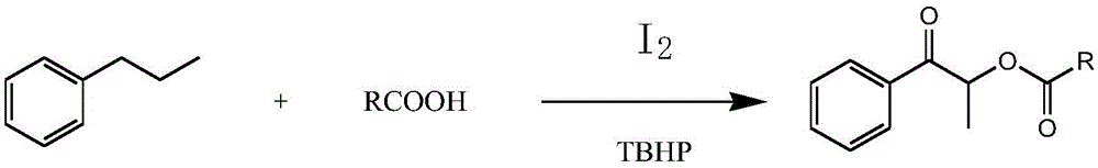 Synthesizing method of propiophenone compound