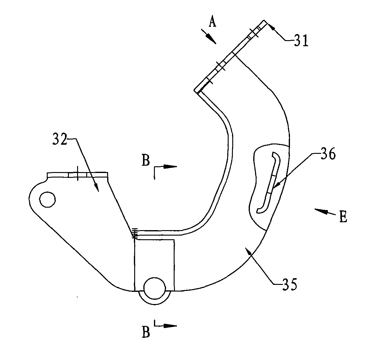 Assistance opening device of motocycle saddle