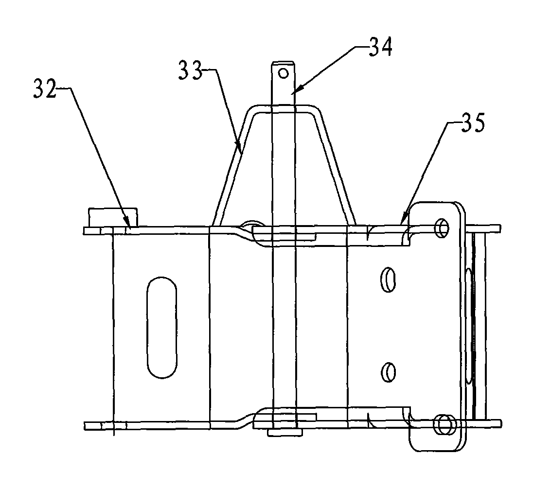 Assistance opening device of motocycle saddle