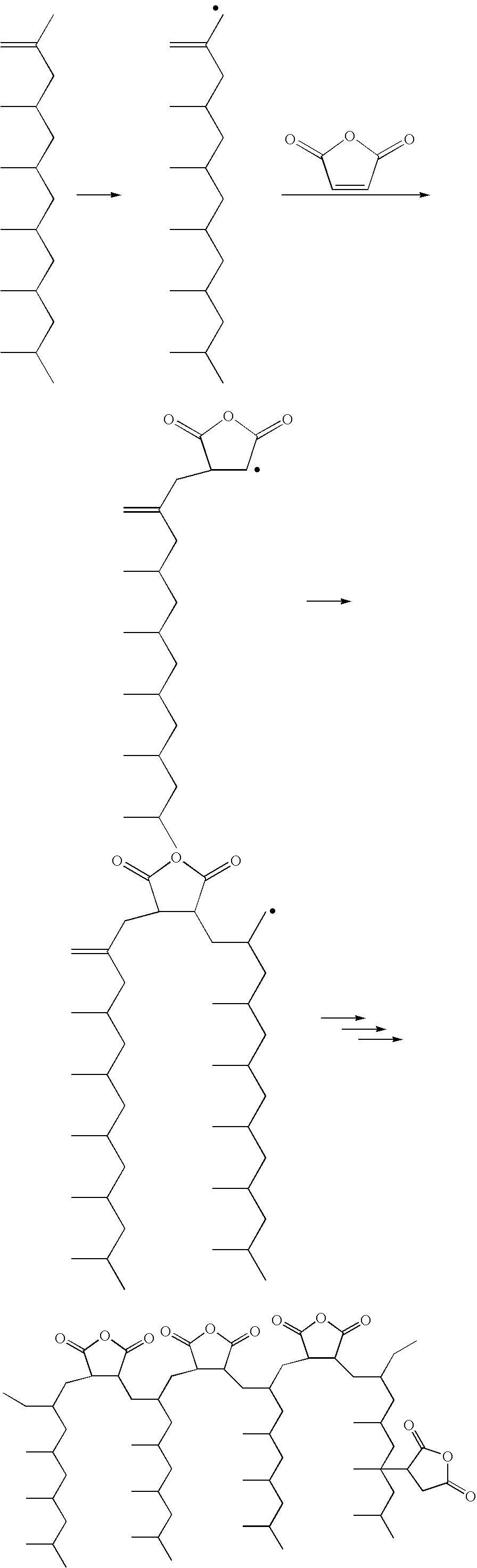 Polypropylene having a high maleic anhydride content