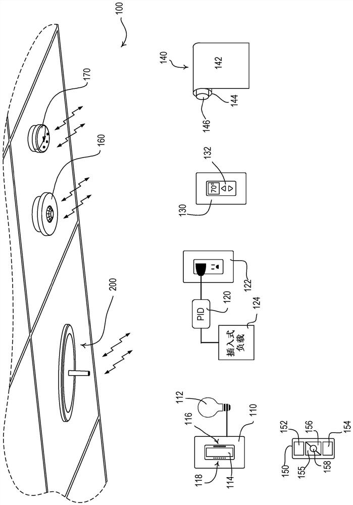 Dual antenna wireless communication device in a load control system