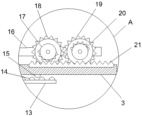 Rapid sand screening device for building construction