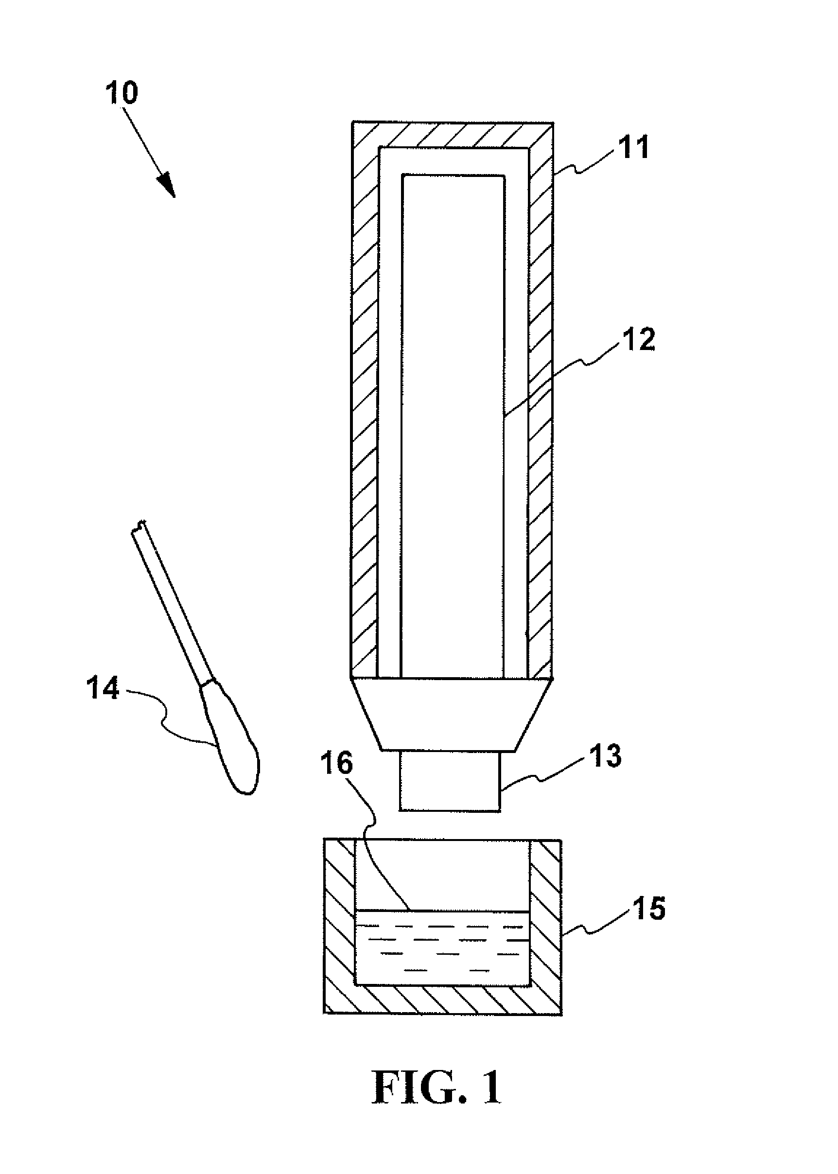 Lateral flow strip assay