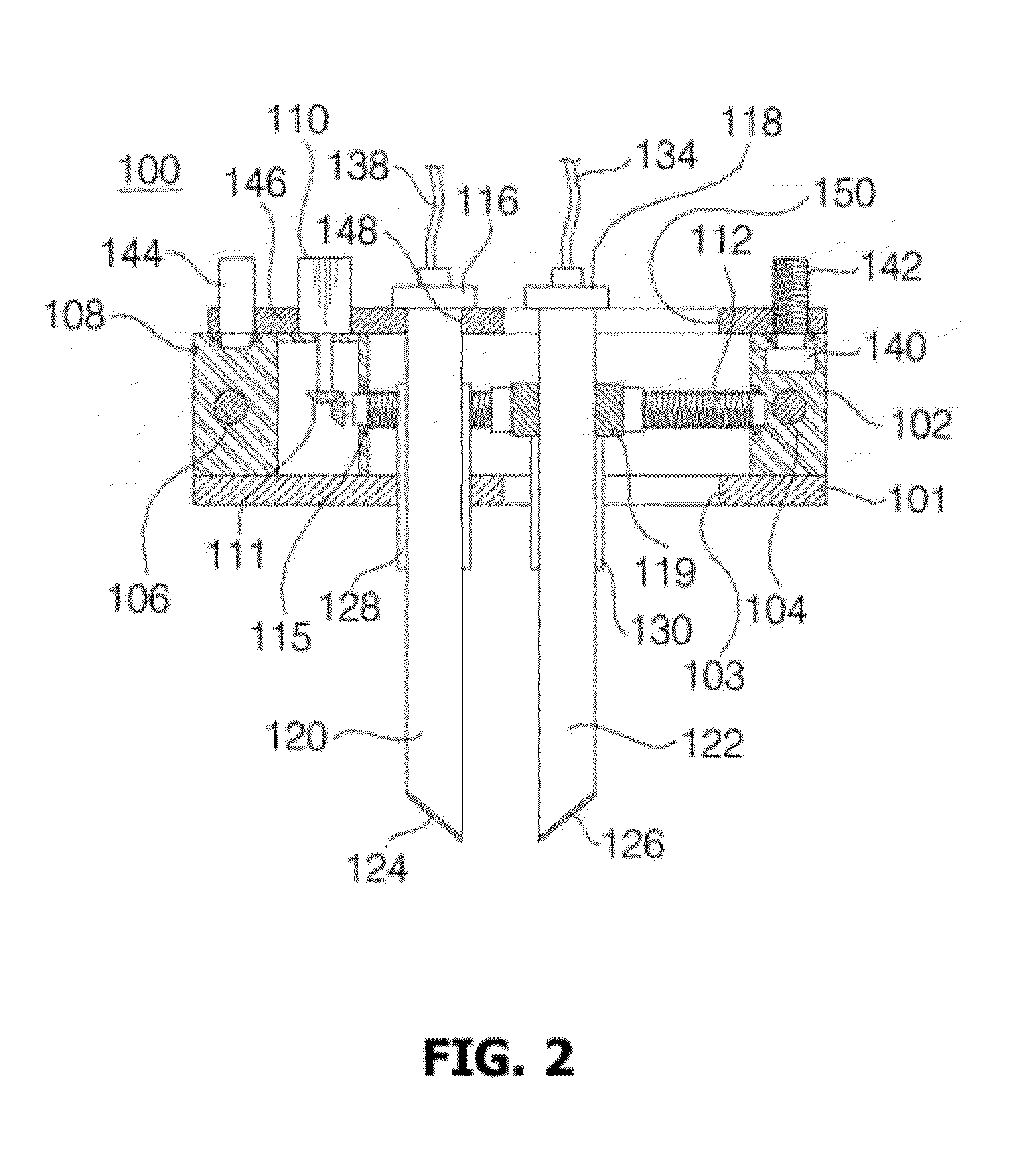 Device for On-Site Measurement of Concentration of Uranium in High Temperature Molten Salts