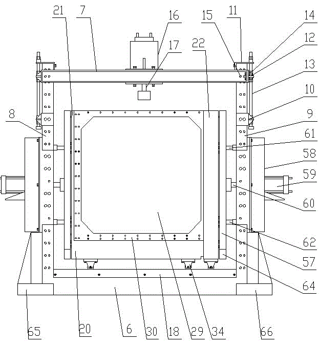 Mining-affected coal seam floor water inrush simulation testing system