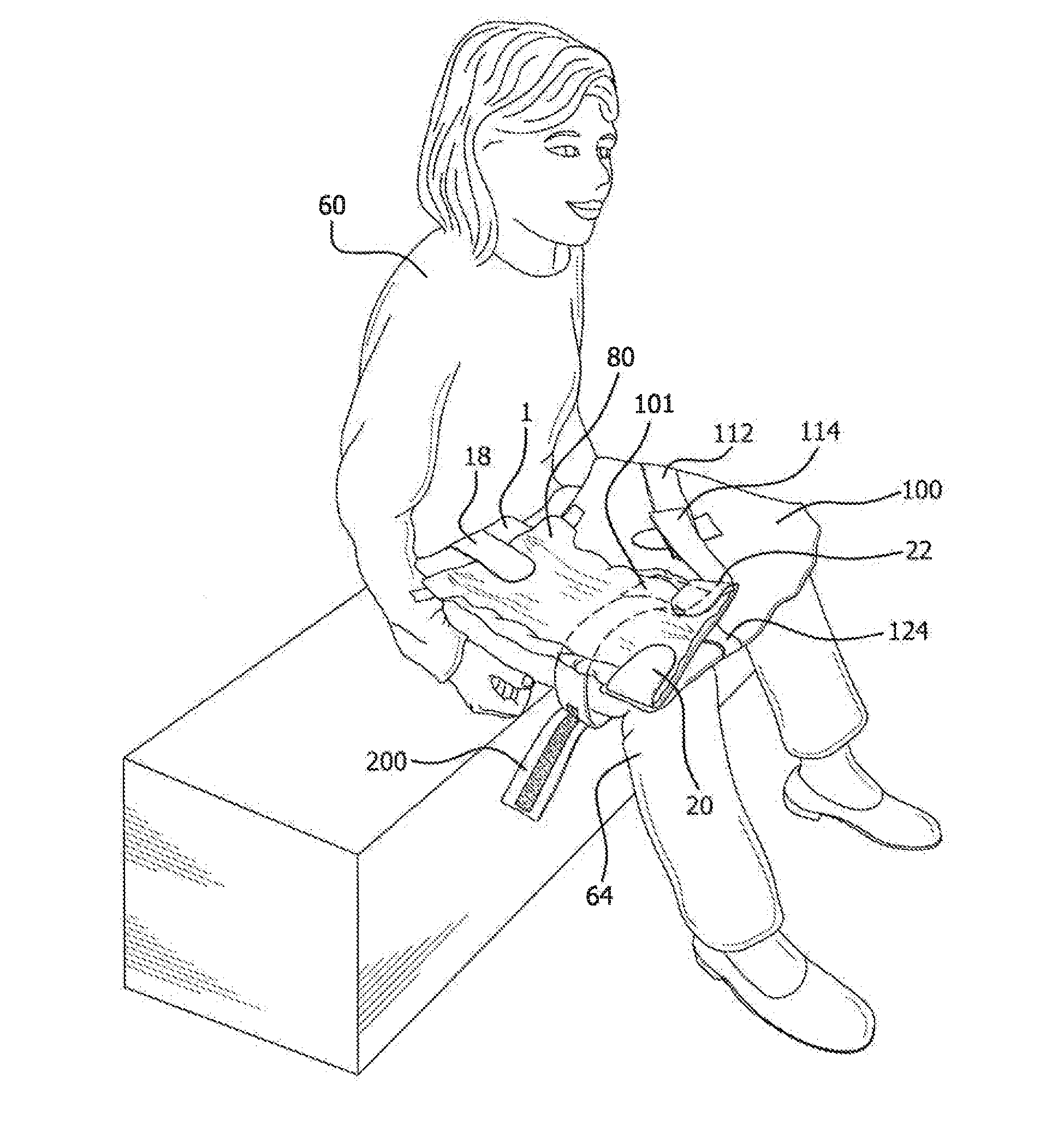 Portable diaper changing system