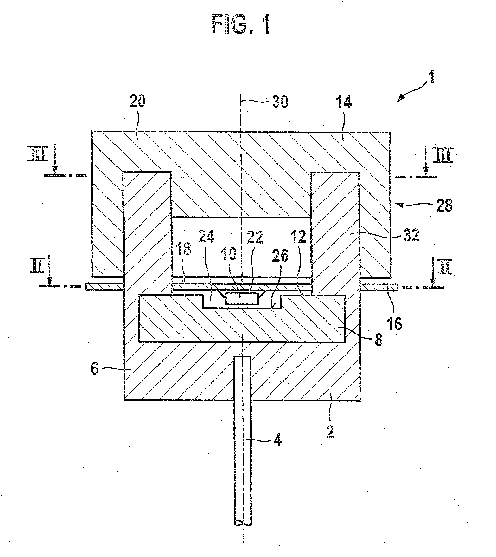 Measuring  system  for  contactless  detection  of  a  rotary  angle,  with  a  magnetic-field-sensitive element disposed in a recess of the magnet