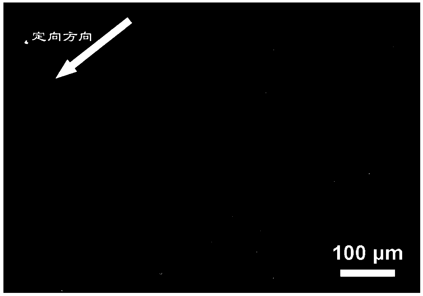 Preparation method of high-thermal-conductivity graphite whisker-oriented and reinforced metal-based composite material