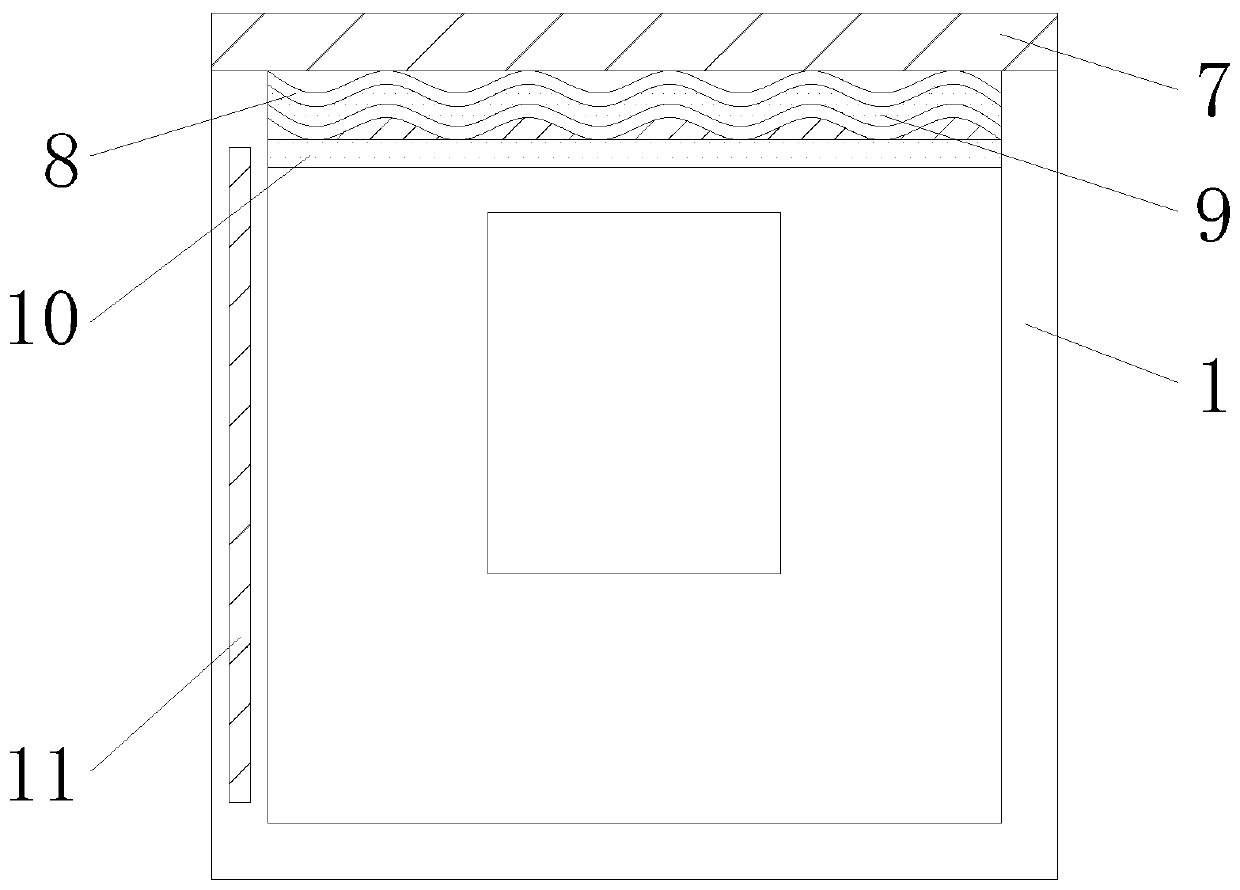 Noise reduction device for clothing machine