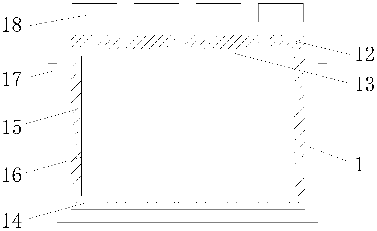 Noise reduction device for clothing machine