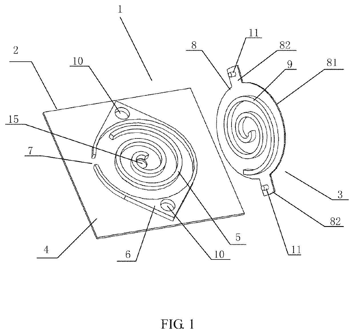 Scroll type micro-compressor, and method for machining fixed scroll plate and orbit scroll plate thereof