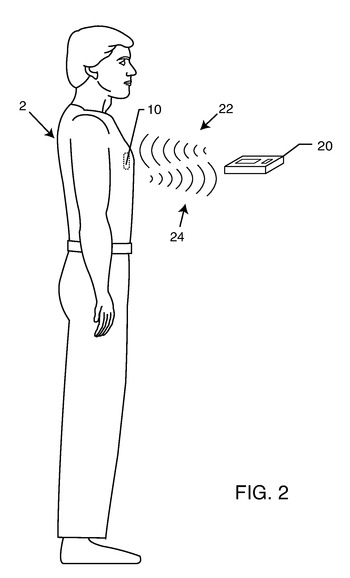 Implanted lead sleeve having RFID tag