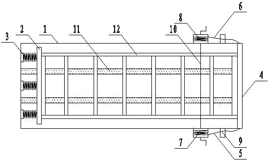 Fire ladder storage device