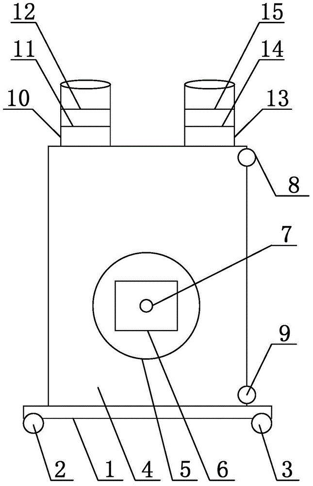 Pressure vessel cleaning device