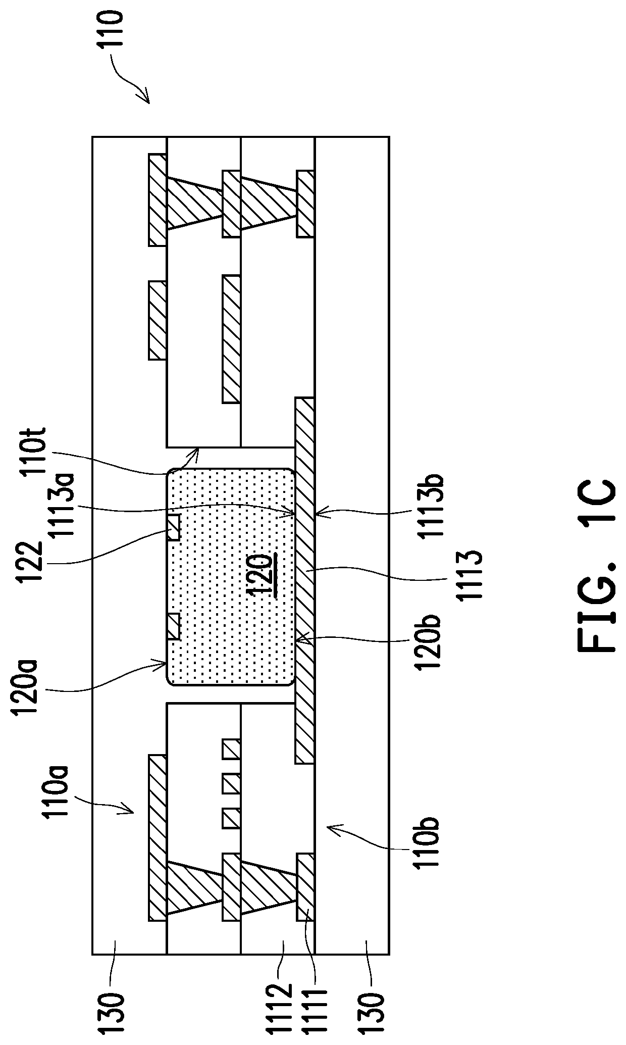 Embedded component structure and manufacturing method thereof