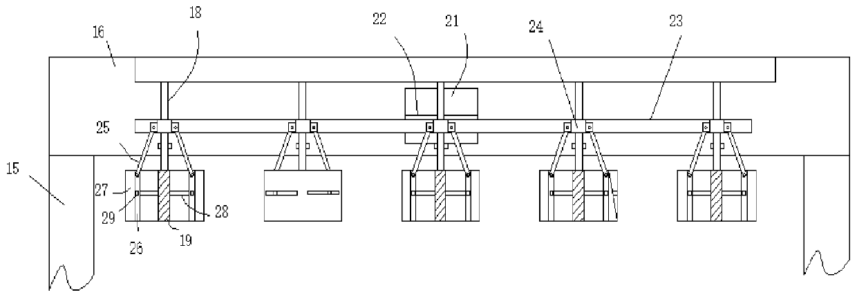 Automatic feeding and roughening device for composite board processing