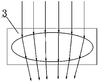 Graphical epitaxial structure laser lift-off device