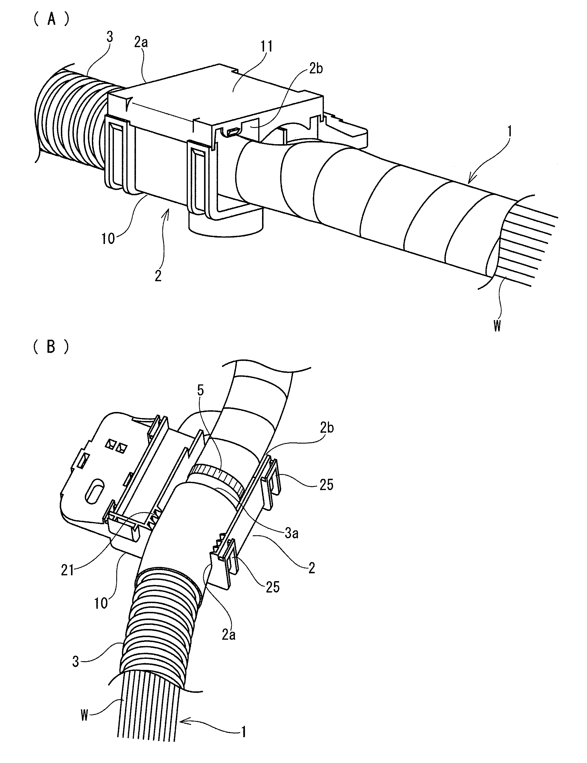 Wire harness protector