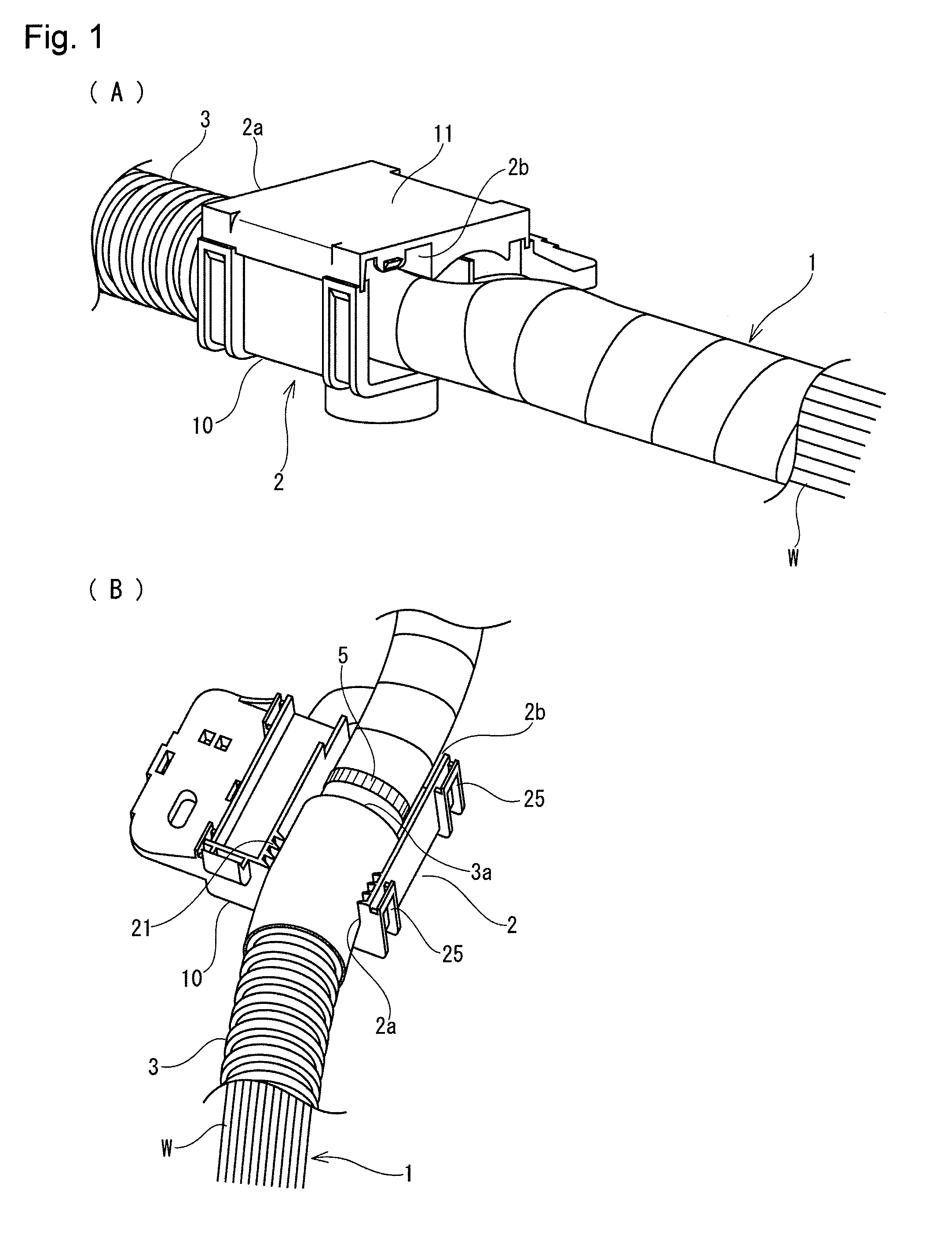 Wire harness protector