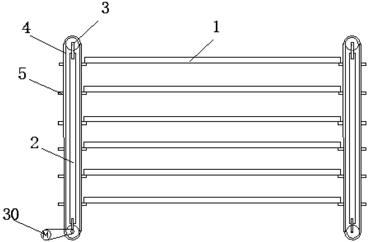 Three-dimensional logistics storage turnover system