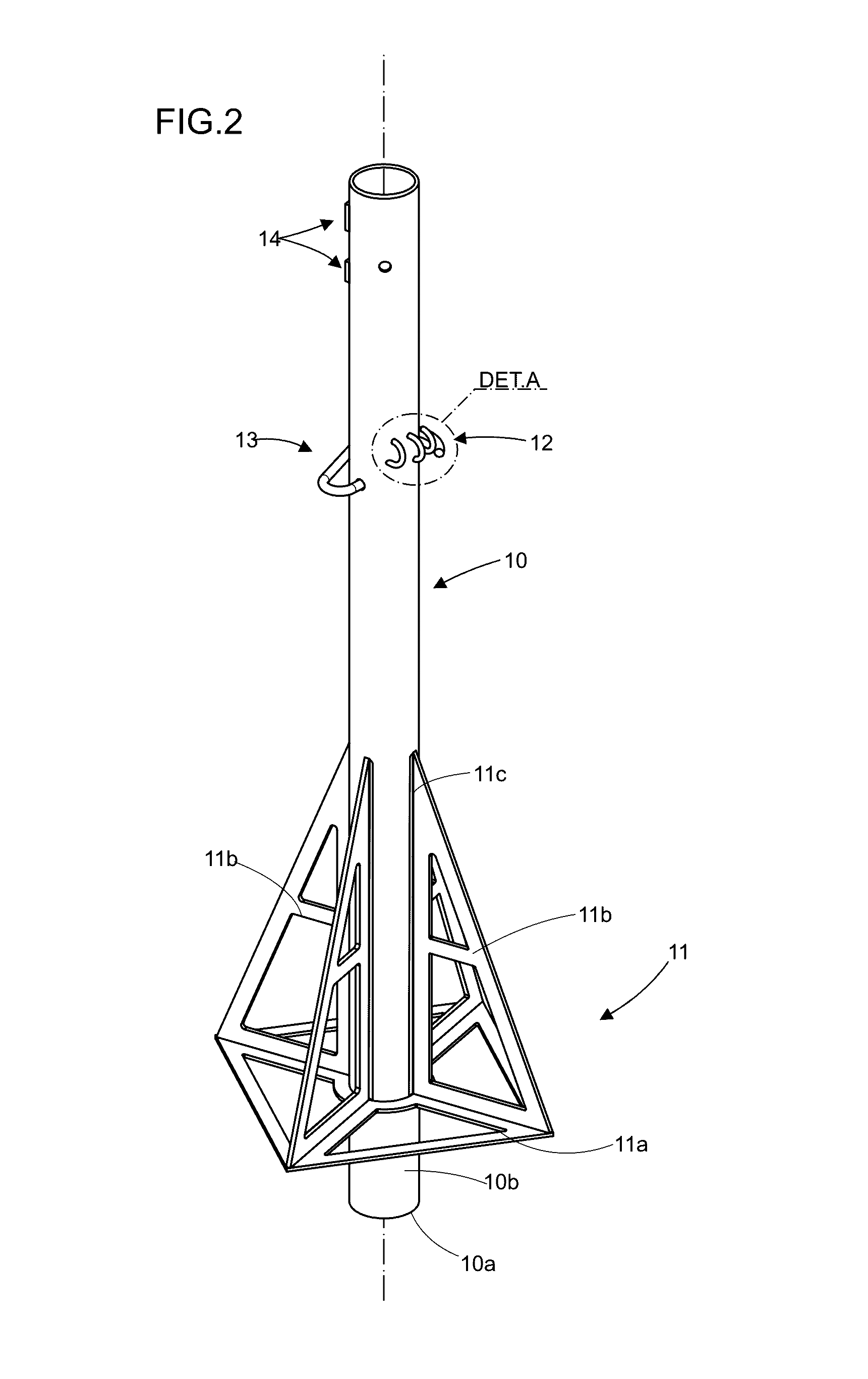 System for assembly of provisional horizontal lifelines