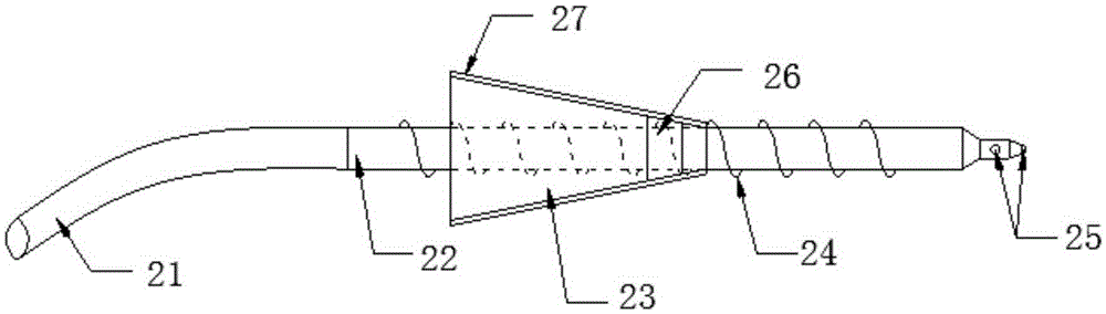 Prevention method for foundation pit retaining structure hole-punching and water-gushing caused by blast of stratum with soft upper portion and hard lower portion