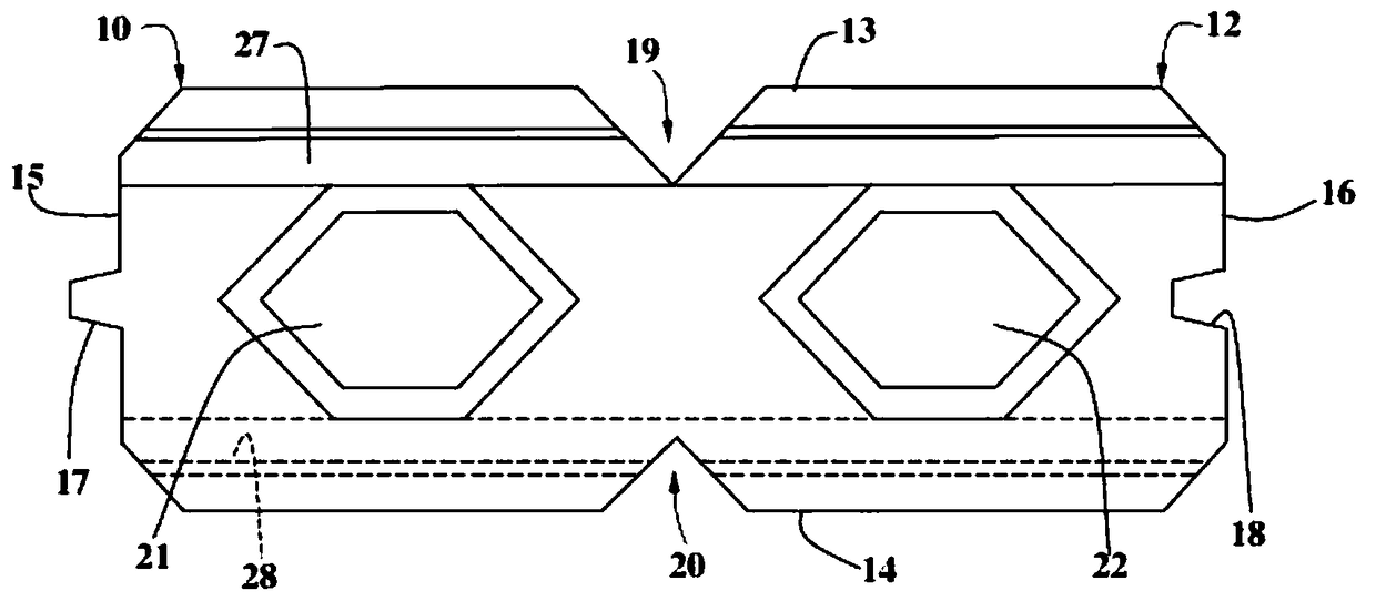 Slope protection brick