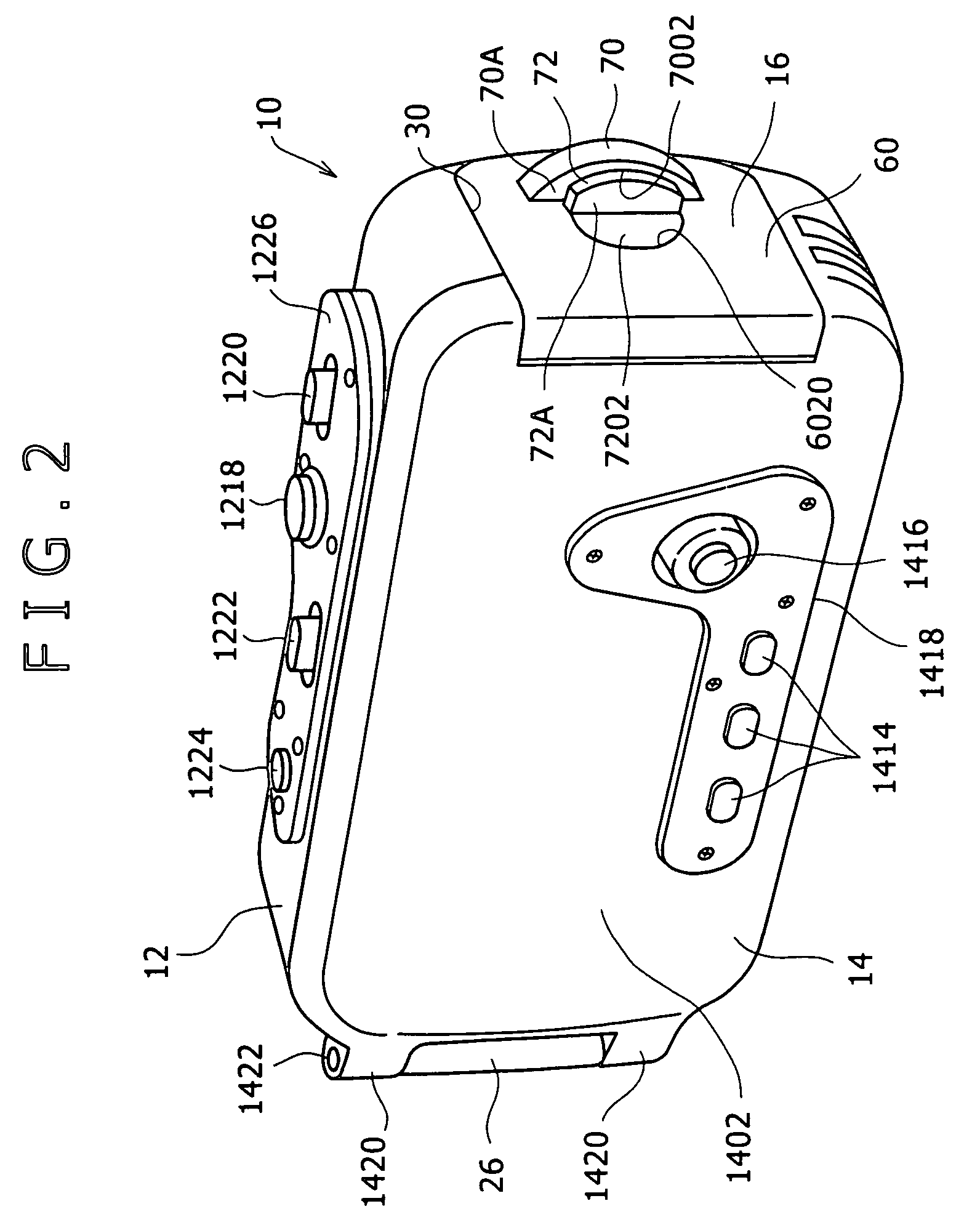 Water-resistant case for electronic devices