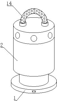 Formation water discharge equipment for oil exploitation