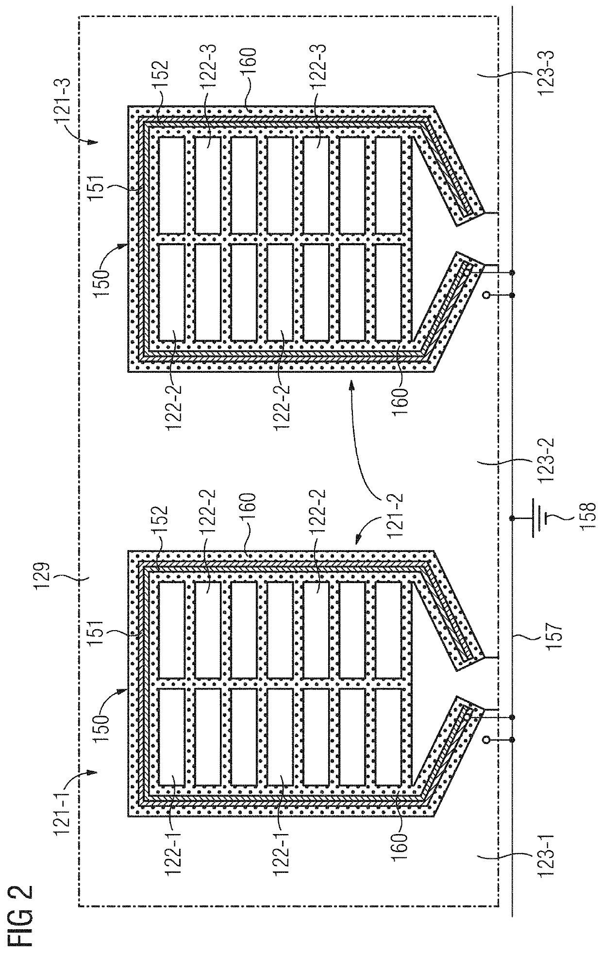 Coil arrangement for an electrical machine