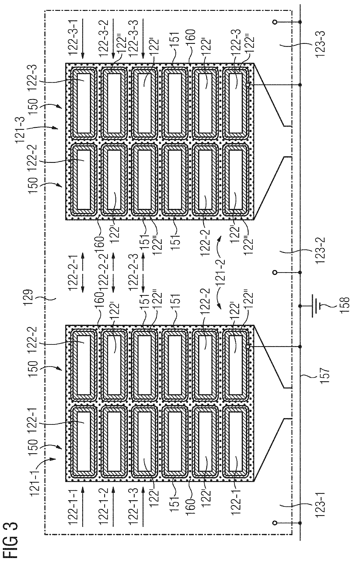 Coil arrangement for an electrical machine