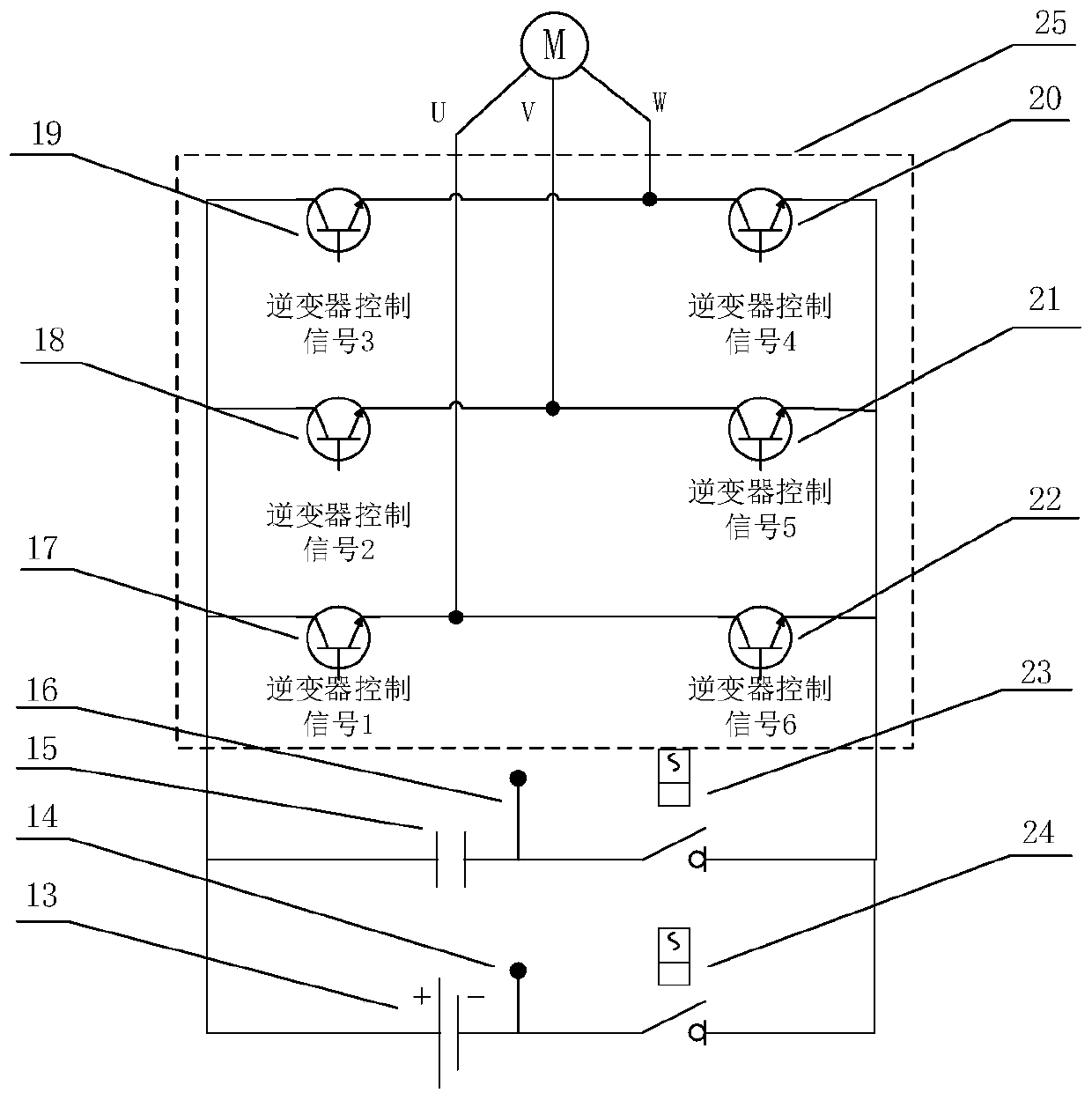 Self-adaptive forklift potential energy recycling system according to load capacity and control method