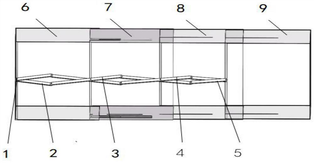 Synchronous folding type dust cover