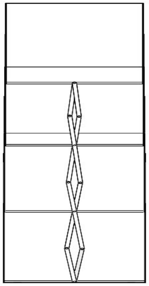 Synchronous folding type dust cover