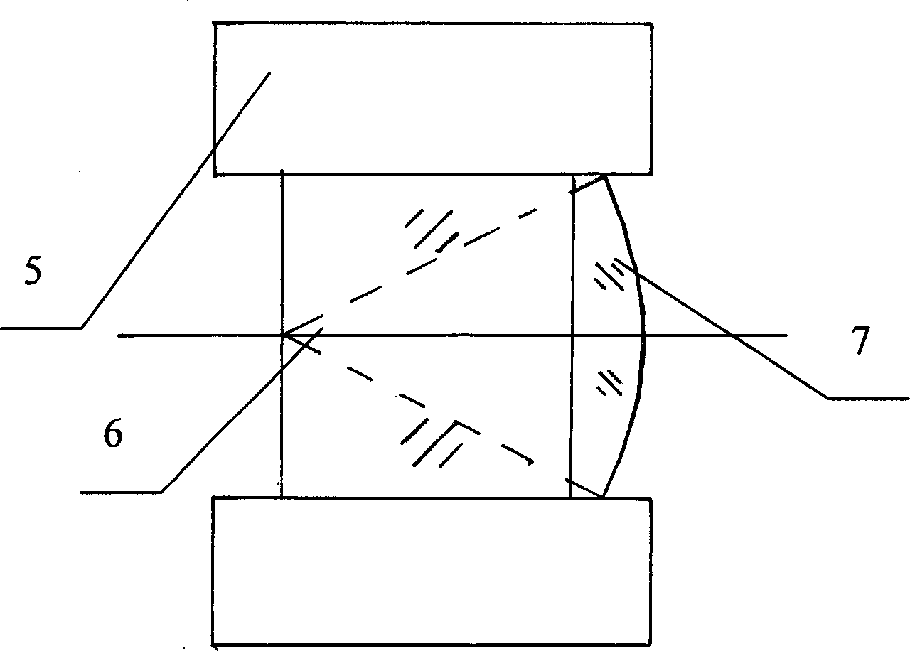 Magnetic cycloning device of spherical wave