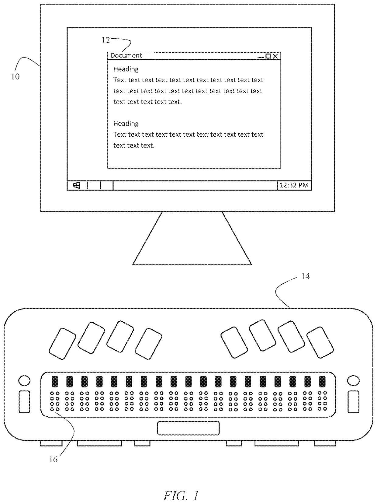 Dynamic auto-advance feature for refreshable braille displays