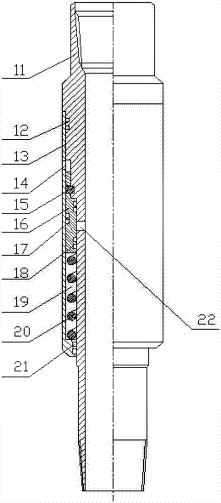 Long-acting CO2 gas-injecting pipe column and operation method thereof