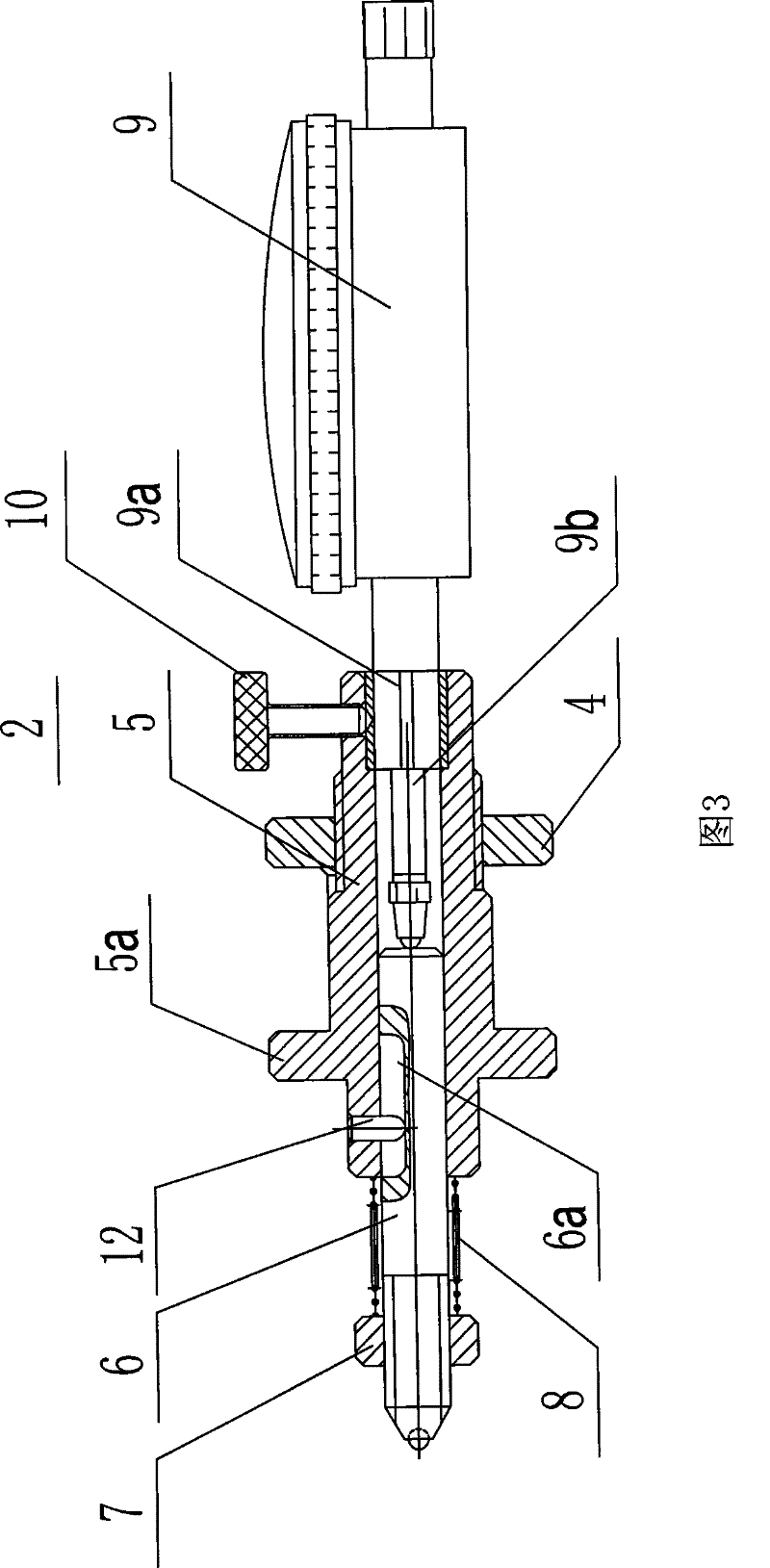 Device and method for measuring verticality