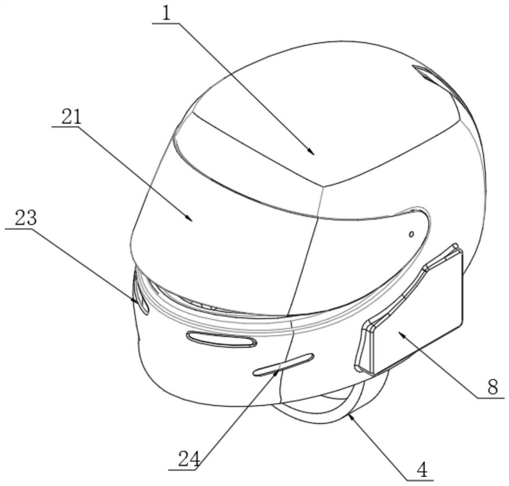 Novel riding helmet