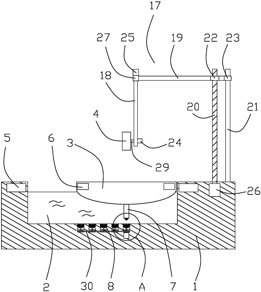 New meat freshness detection device and detection method