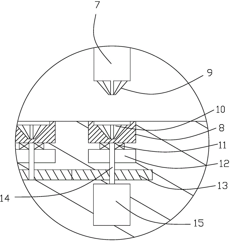 New meat freshness detection device and detection method