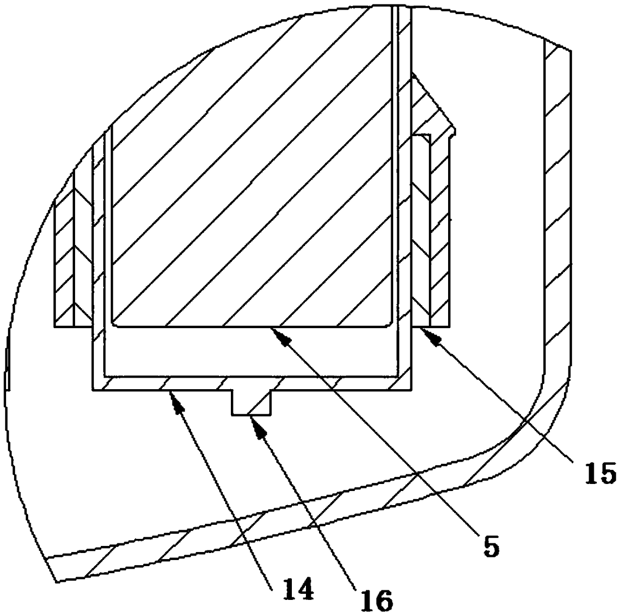 Full-automatic cutting fluid magnetic filter device