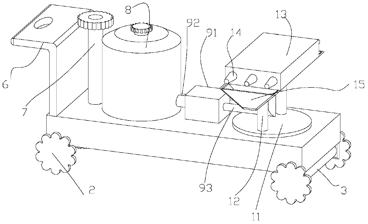 Agricultural spraying device