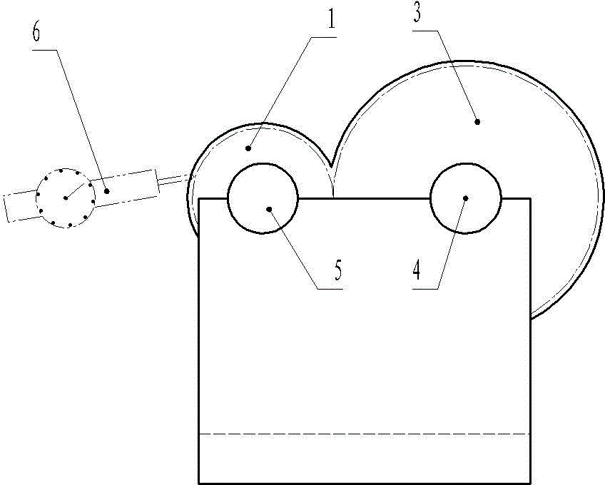 Method for detecting gear meshing nominal clearance