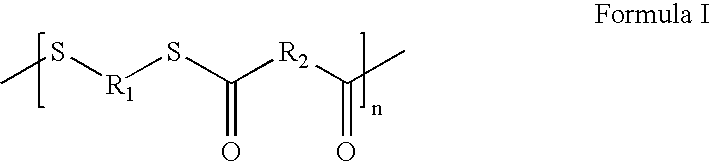 Polymers of aliphatic thioester