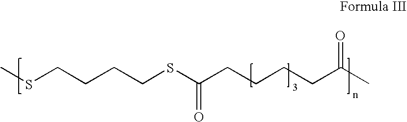 Polymers of aliphatic thioester